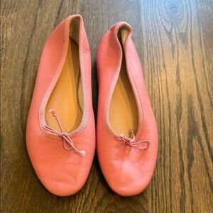J crew pink ballet flat